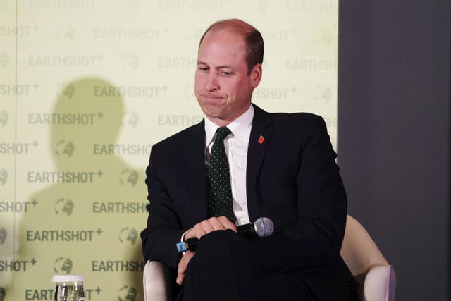 The Prince of Wales attends Earthshot+ at Park Royal Pickering, Singapore (Jordan Pettitt/PA)