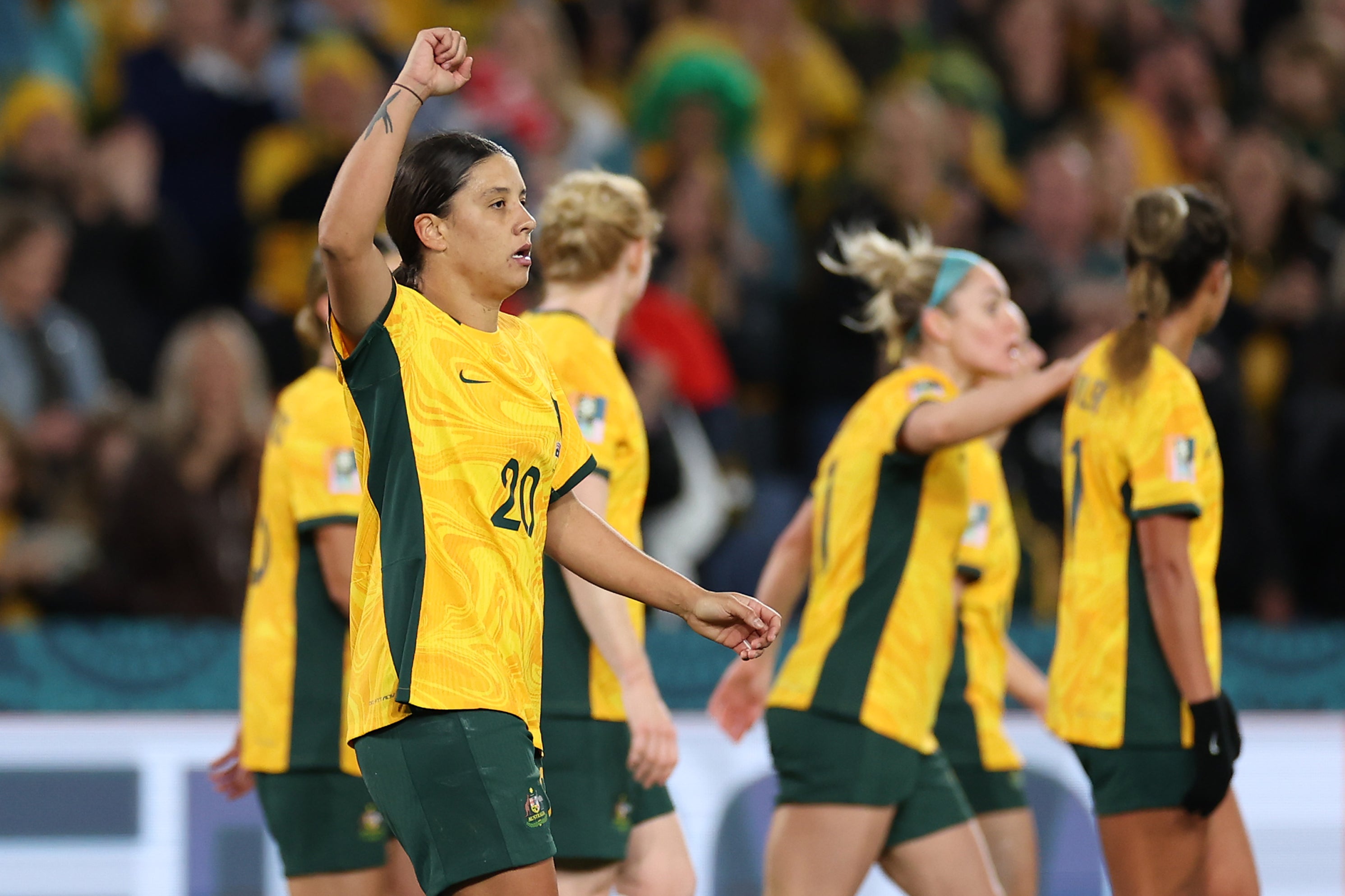 Sam Kerr and her Australia teammates will receive enhanced payments