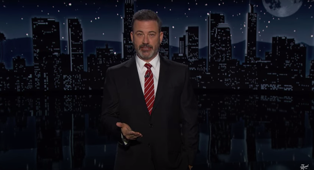 <p>Jimmy Kimmel trolled Ramaswamy on his show on Thursday night </p>
