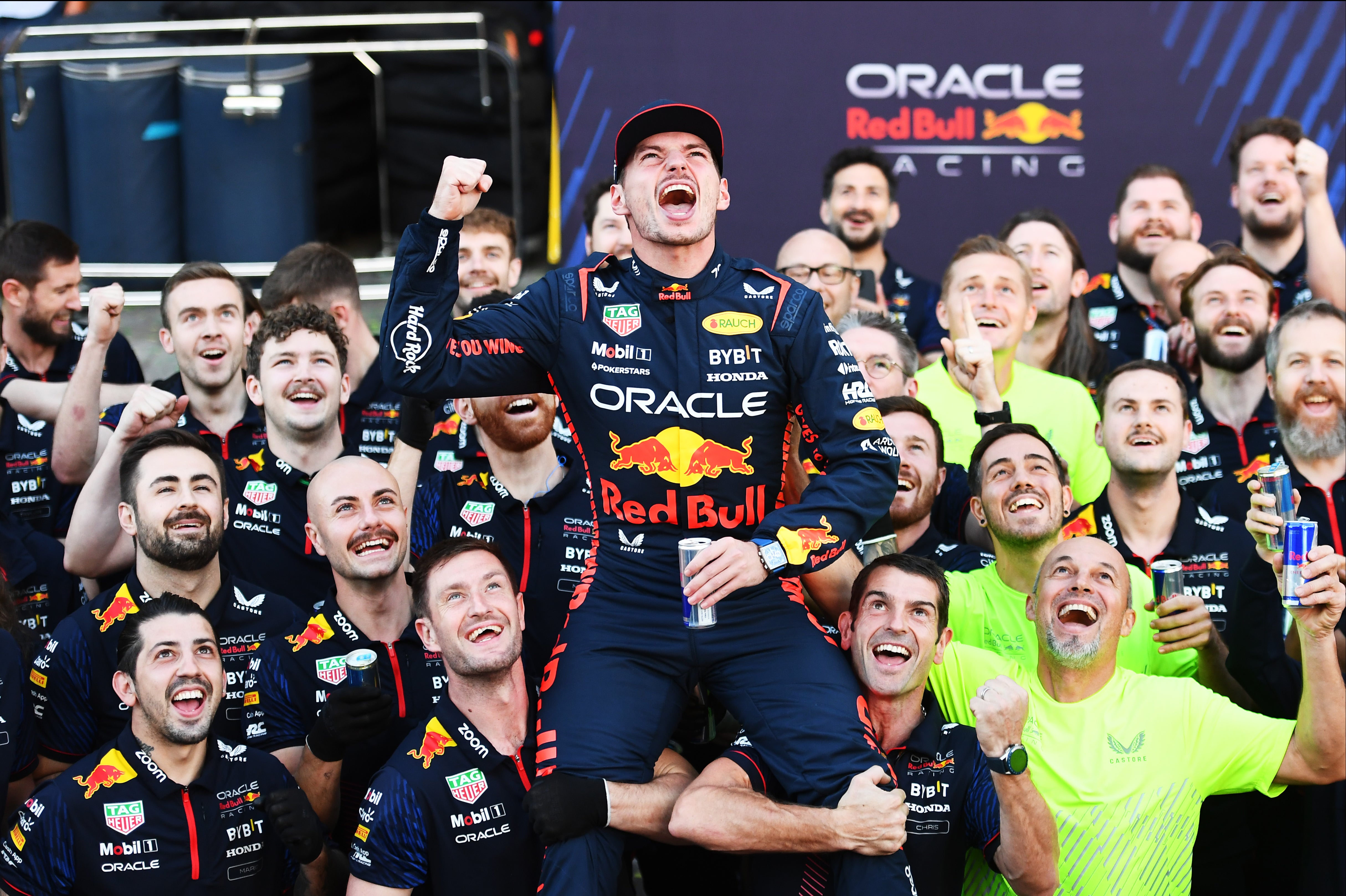 Max Verstappen has secured three consecutive world titles