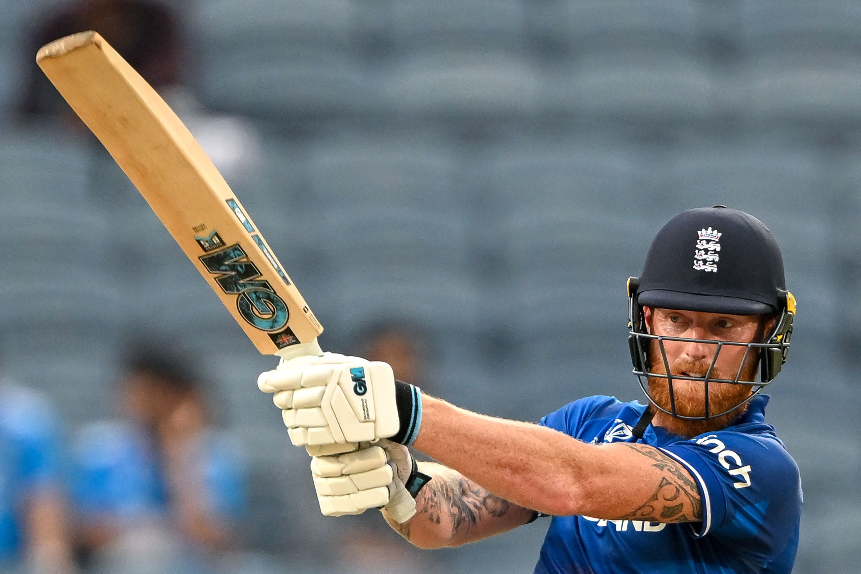 <p>Ben Stokes scores a century against the Netherlands</p>