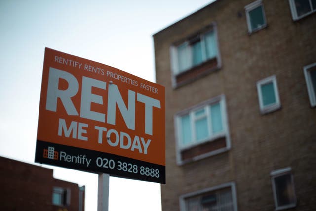 The Renters Reform Bill will return for the next parliamentary session (Yui Mok/PA)