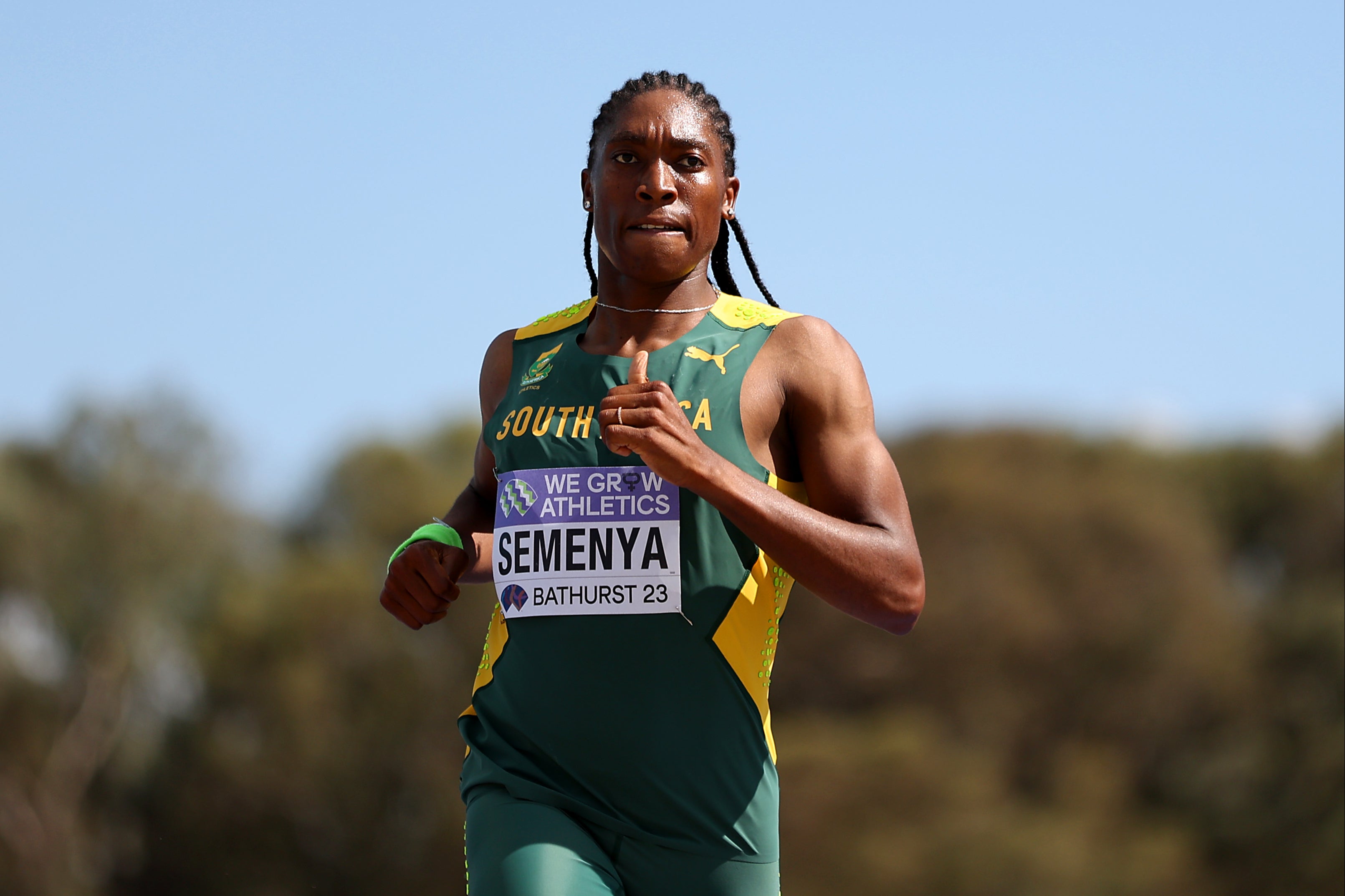 Caster Semenya at the 2023 World Cross Country Championships