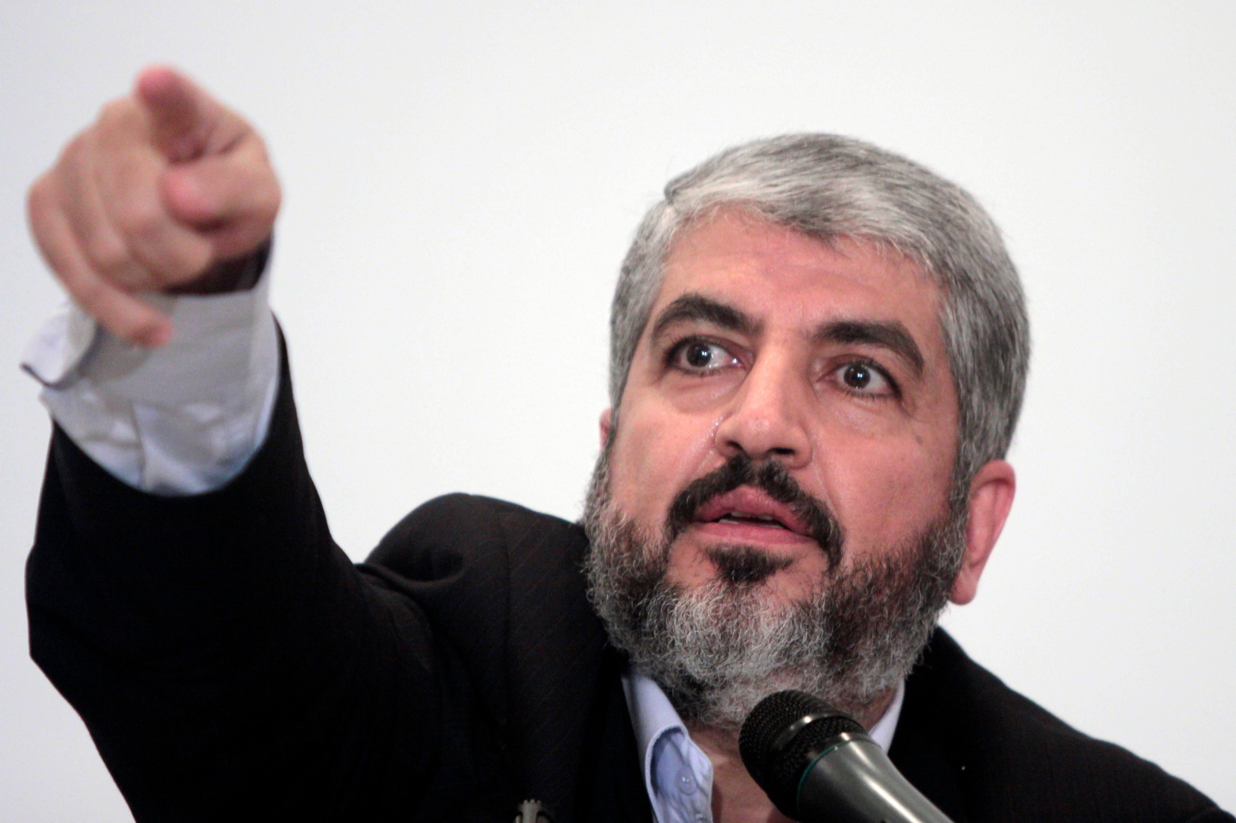 One of Hamas’s founders Khaled Meshaal