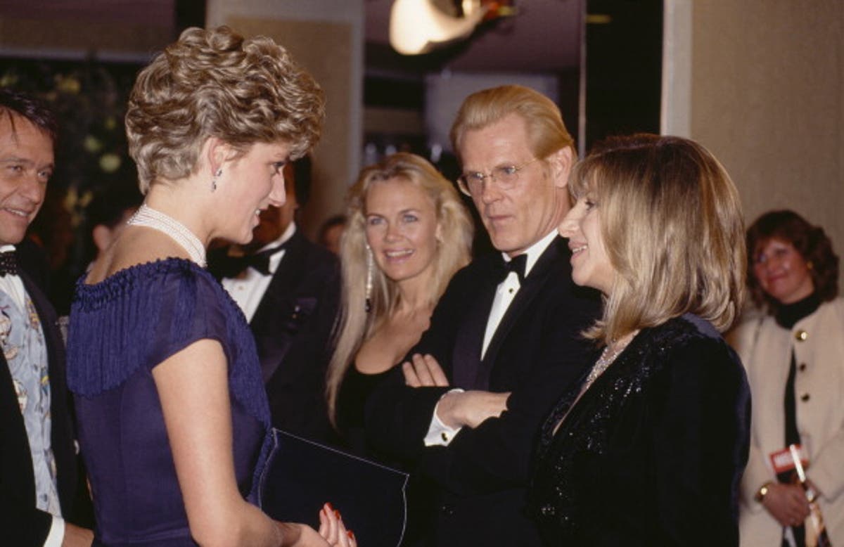 Barbara Streisand tells of sweet moment with Princess Diana in memoir