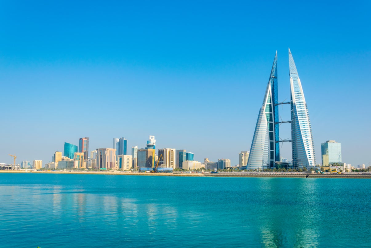 Manama’s modern cityscape is impressive, as is its history