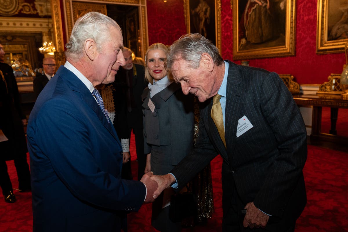 The King wants refugees to ‘feel more welcome’, Sir Michael Palin says The King wants refugees to ‘feel more welcome’, Sir Michael Palin says
