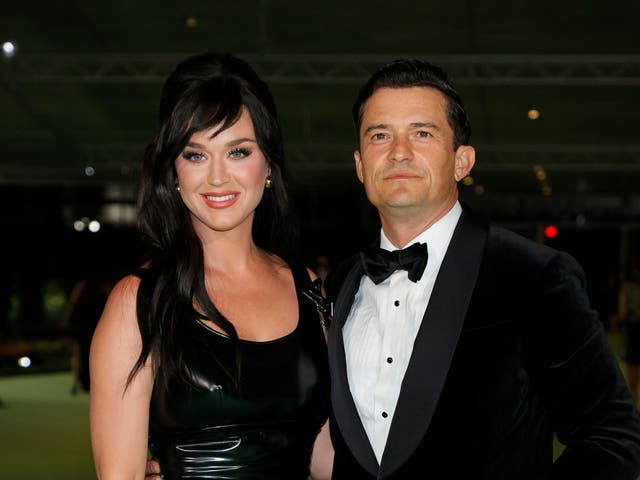 <p>Katy Perry and Orlando Bloom  attend The Academy Museum of Motion Pictures Opening Gala at The Academy Museum of Motion Pictures on 25 September 2021 in Los Angeles, California.</p>