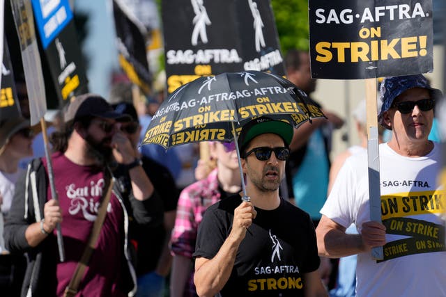 Sag-Aftra strike (Chris Pizzello/AP)