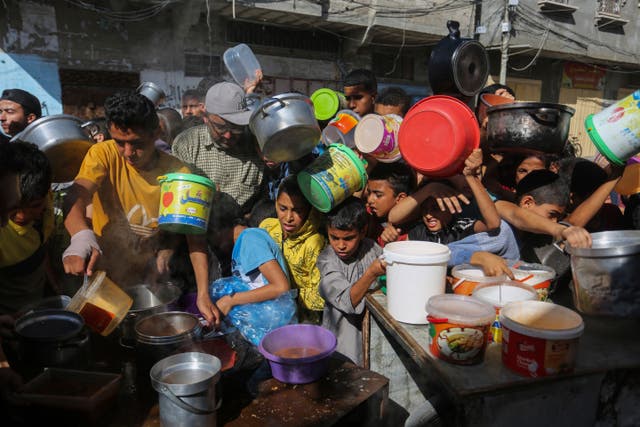 Israel Palestinians Aid for Gaza