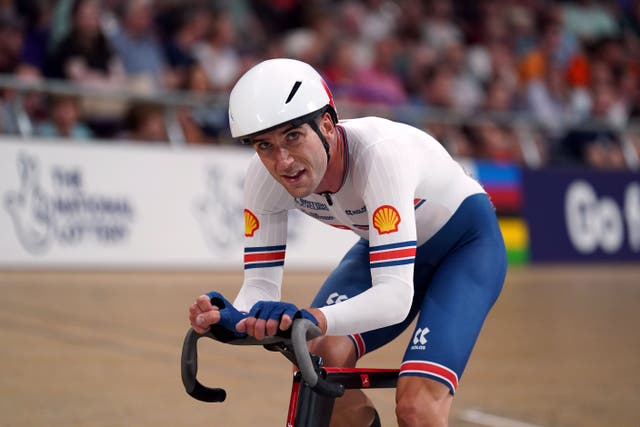 Will Perrett will be back in action at the UCI Track Champions League in London this weekend (Tim Goode/PA)