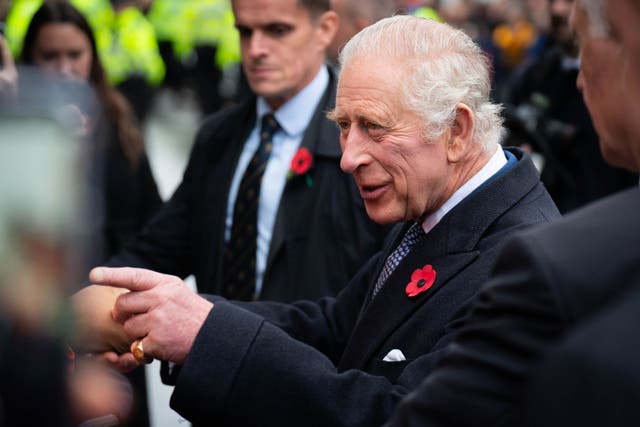 King Charles turns 75 on Tuesday (James Manning/PA)