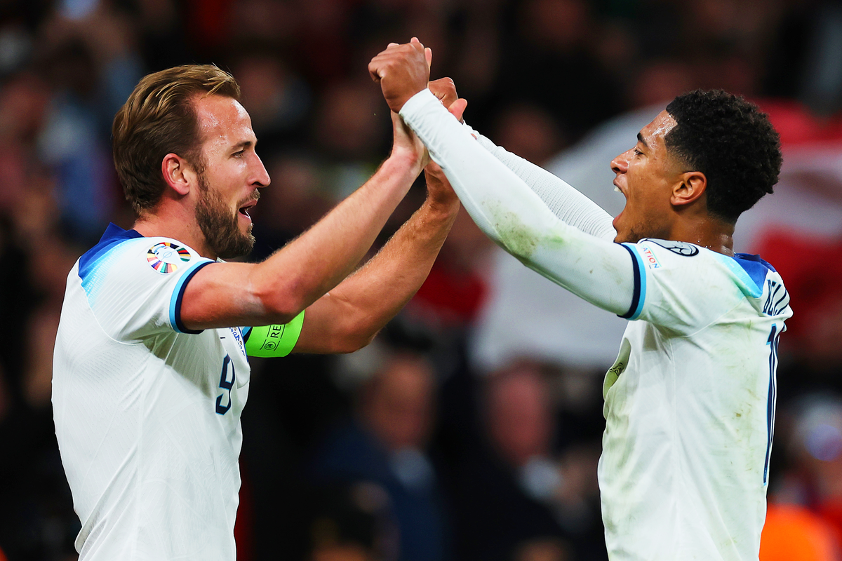 Are England&rsquo;s Harry Kane and Jude Bellingham the best strike force in world football?