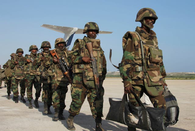 Somalia African Union Troops