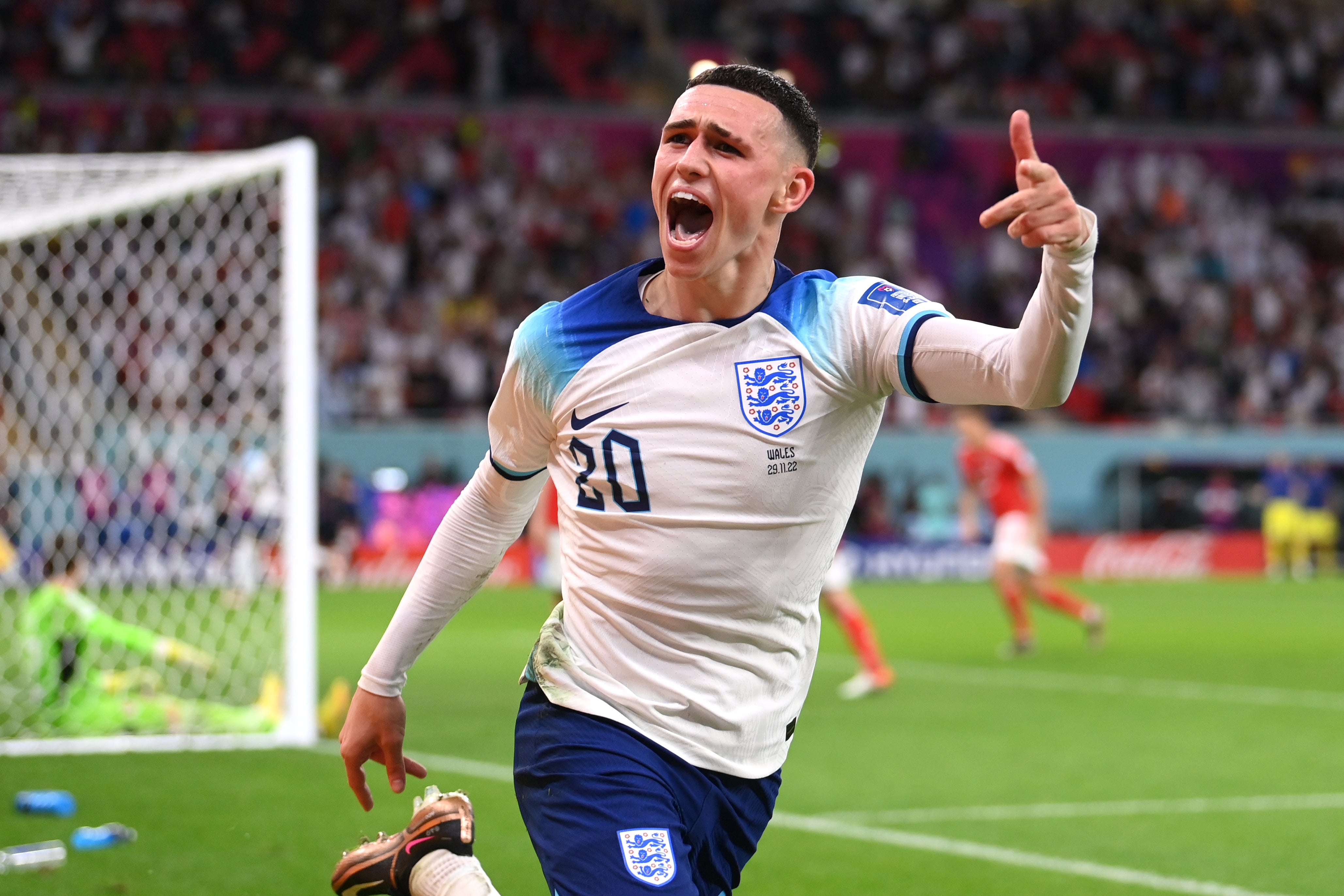 Phil Foden graduated from the U-17s to the senior World Cup, where he scored for England in Qatar