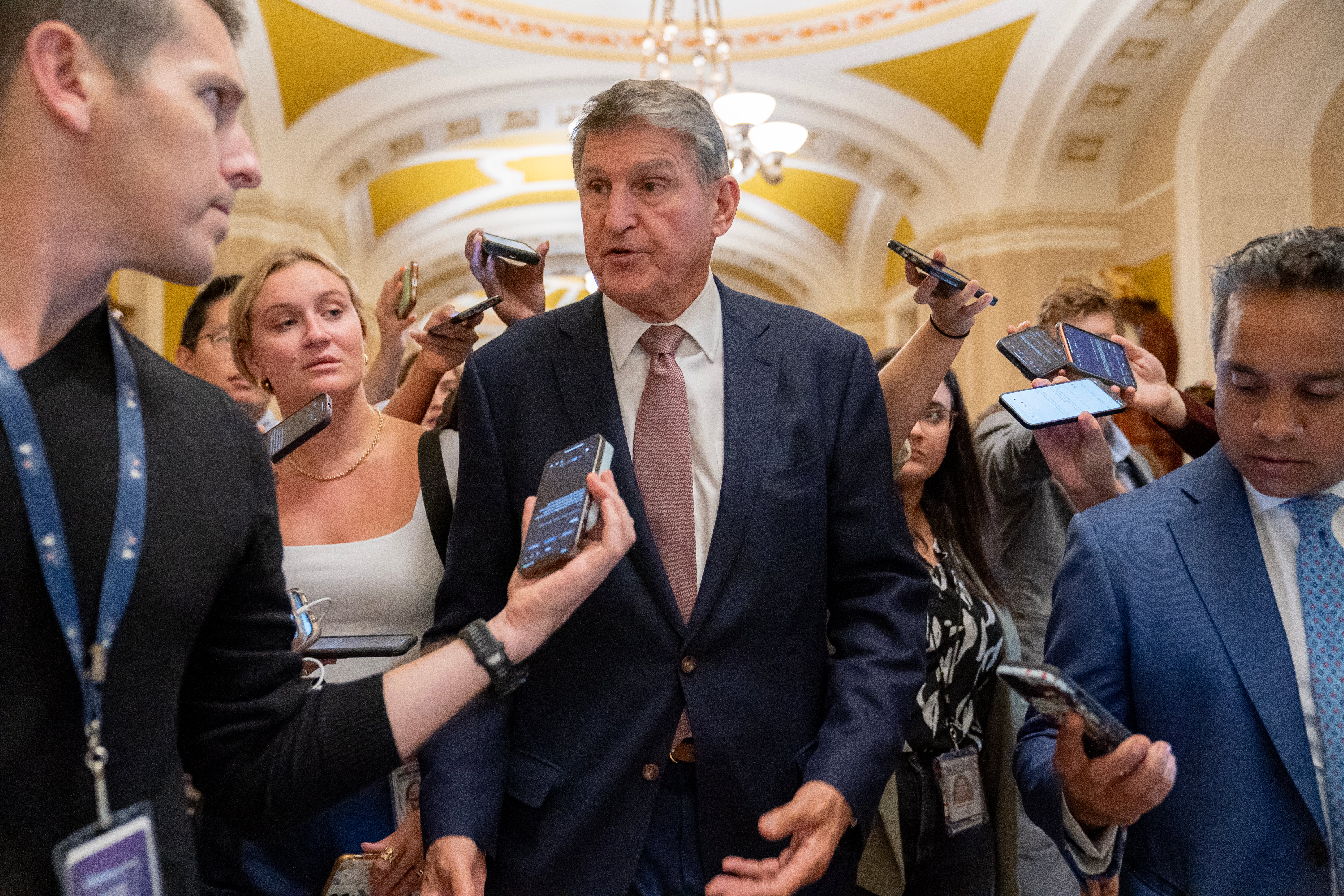 <p>West Virginia Sen Joe Manchin announced he would not seek re-election </p>