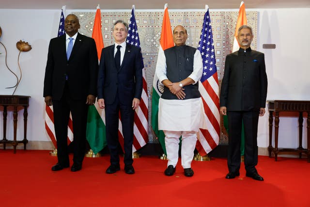 India US Blinken