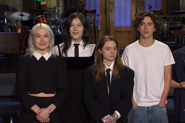 <p>Timothée Chalamet blurts out ‘Wonka’ in promotional video for SNL </p>