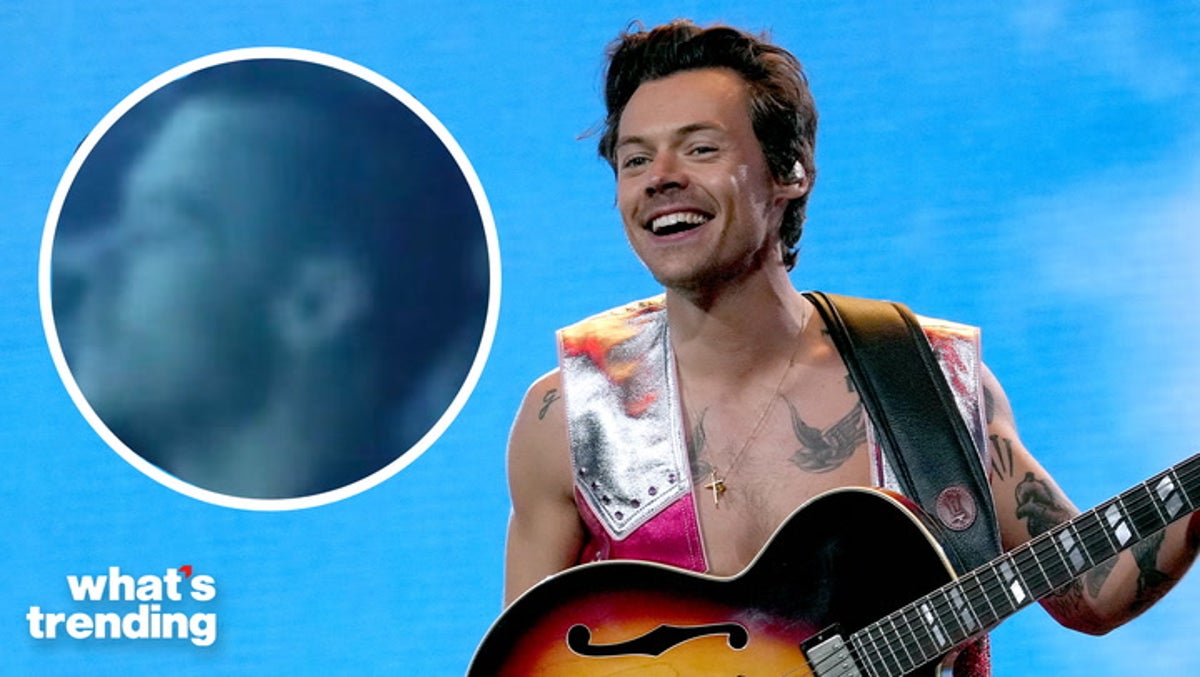 First look: Harry Styles debuts shaved head on date with Taylor Russell at Las Vegas Sphere