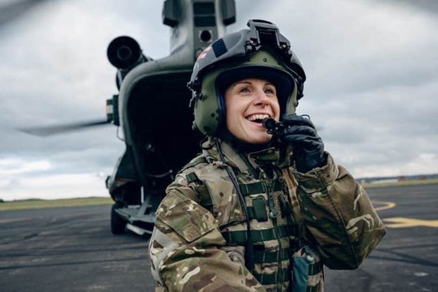 <p>Liz McConaghy saved hundreds of lives performing surgery on the back of he helicopter across Iraq and Afghanistan </p>