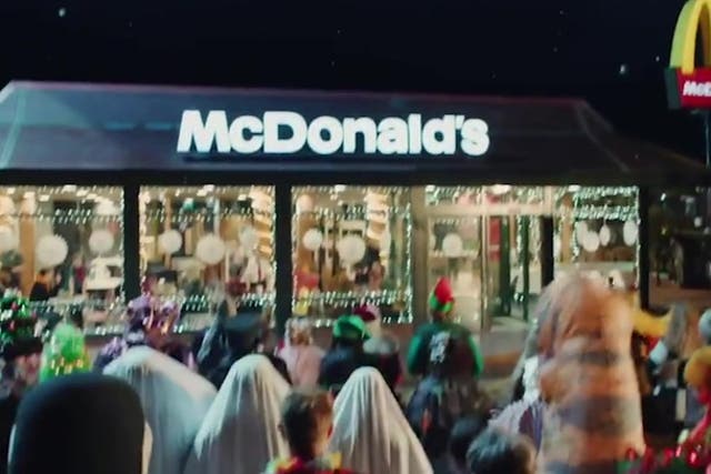 <p>McDonald’s unveils Love Actually-inspired Christmas advert.</p>