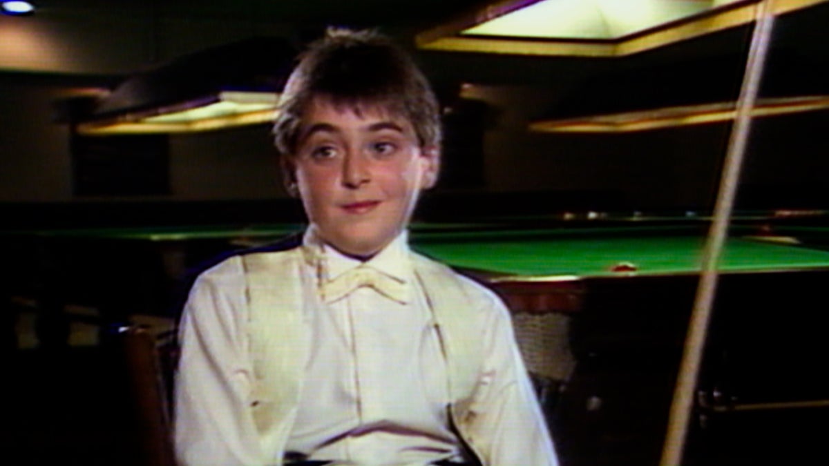 Young Ronnie O’Sullivan makes interviewer laugh in documentary teaser