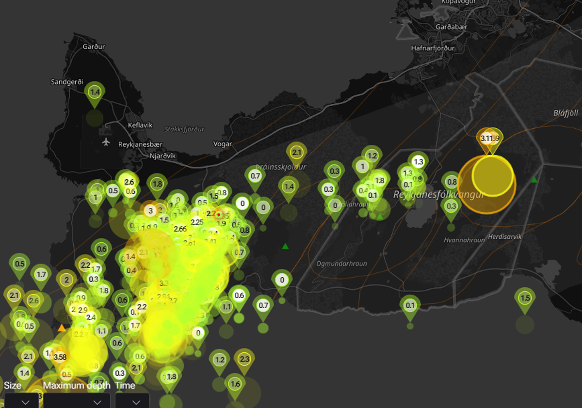 Iceland earthquake locations revealed as volcano eruption alert issued - mapped - Vimarsana News