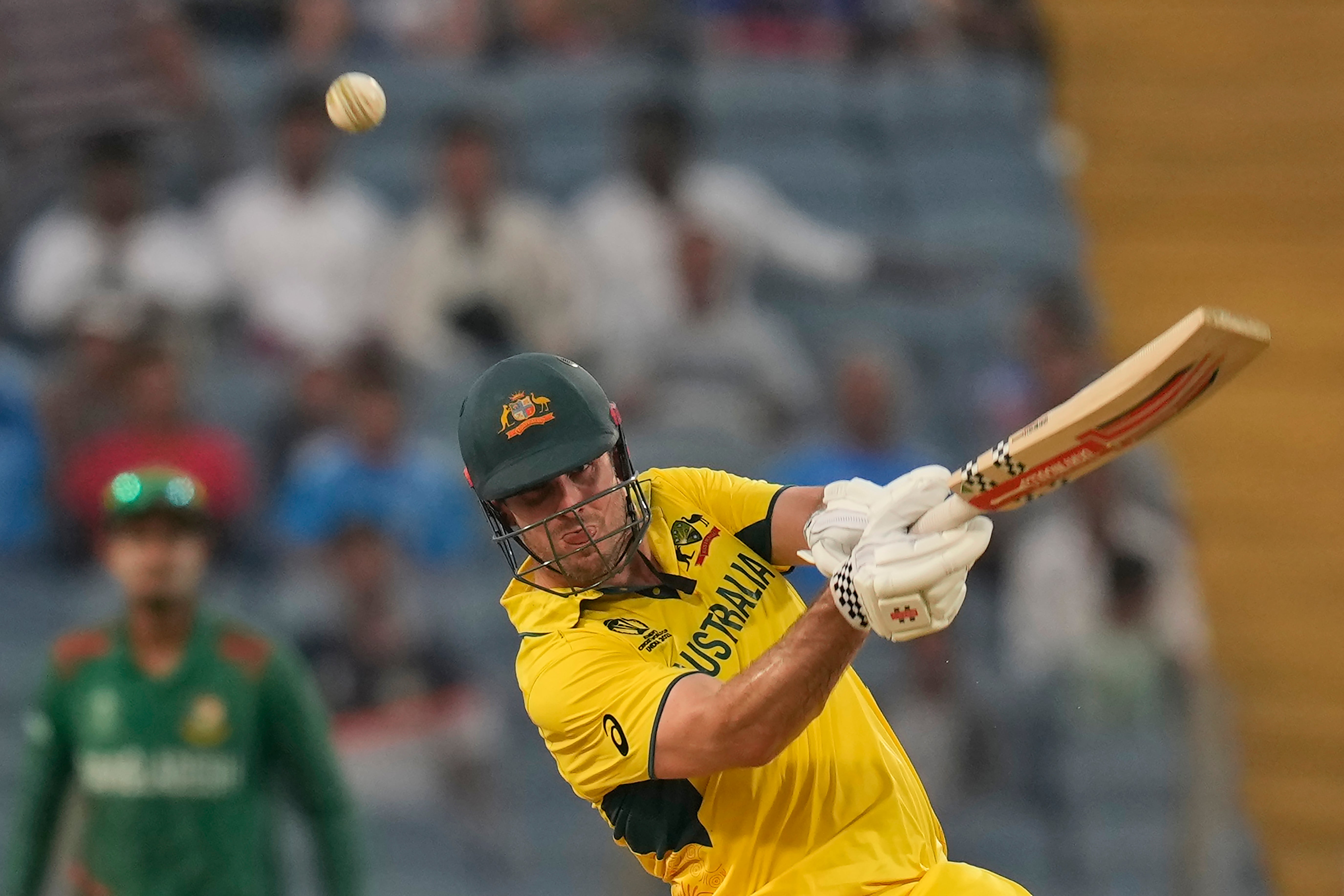 Mitchell Marsh thumped a huge century for Australia