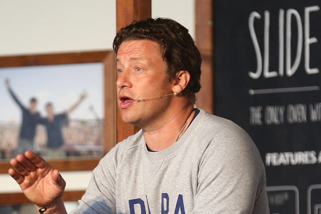 <p>Jamie Oliver photographed in 2016 </p>