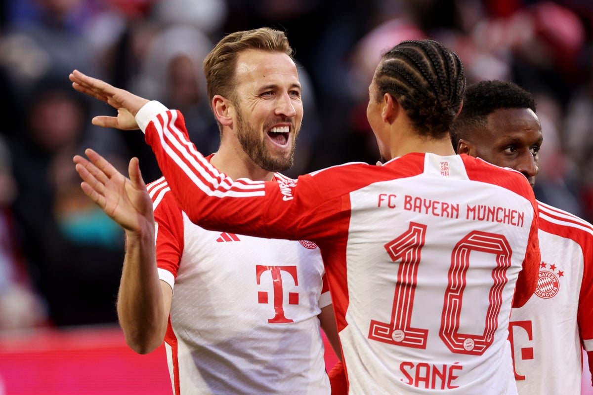 Harry Kane breaks Bundesliga record after scoring twice in latest Bayern Munich win