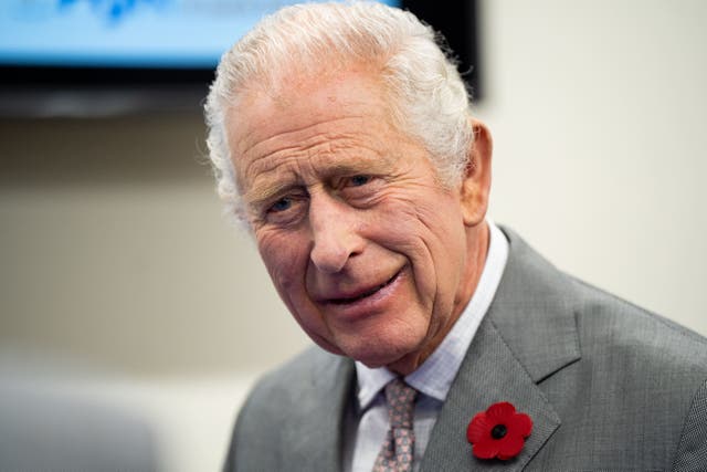 The King will be out on engagements on November 14 – his 75th birthday (Aaron Chown/PA)