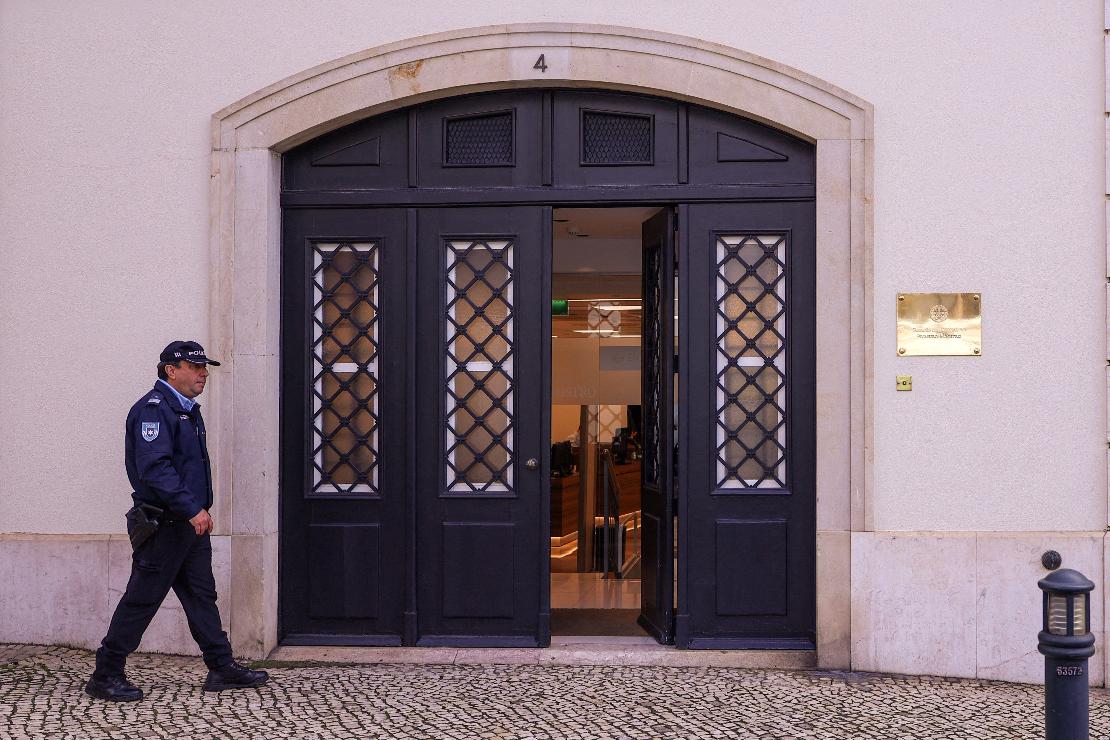 Bundles of cash were discovered at the prime minister’s official residence in Sao Bento Palace, Lisbon