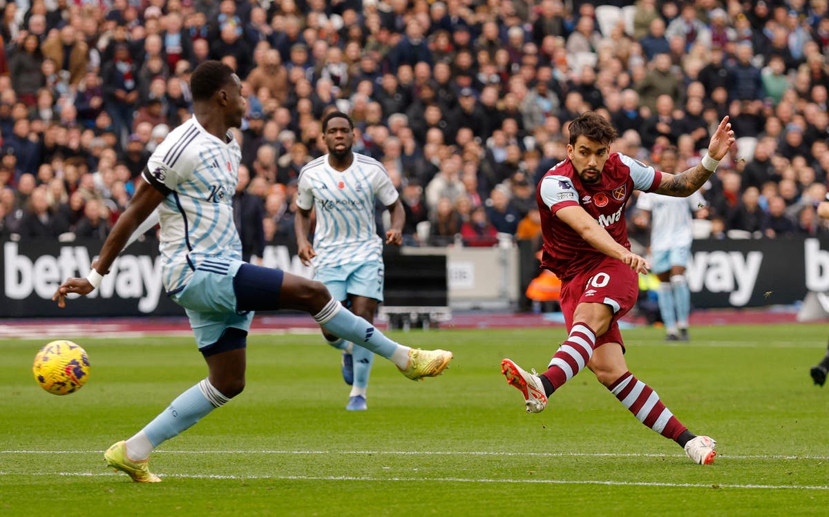 West Ham United vs Nottingham Forest LIVE Premier League result and