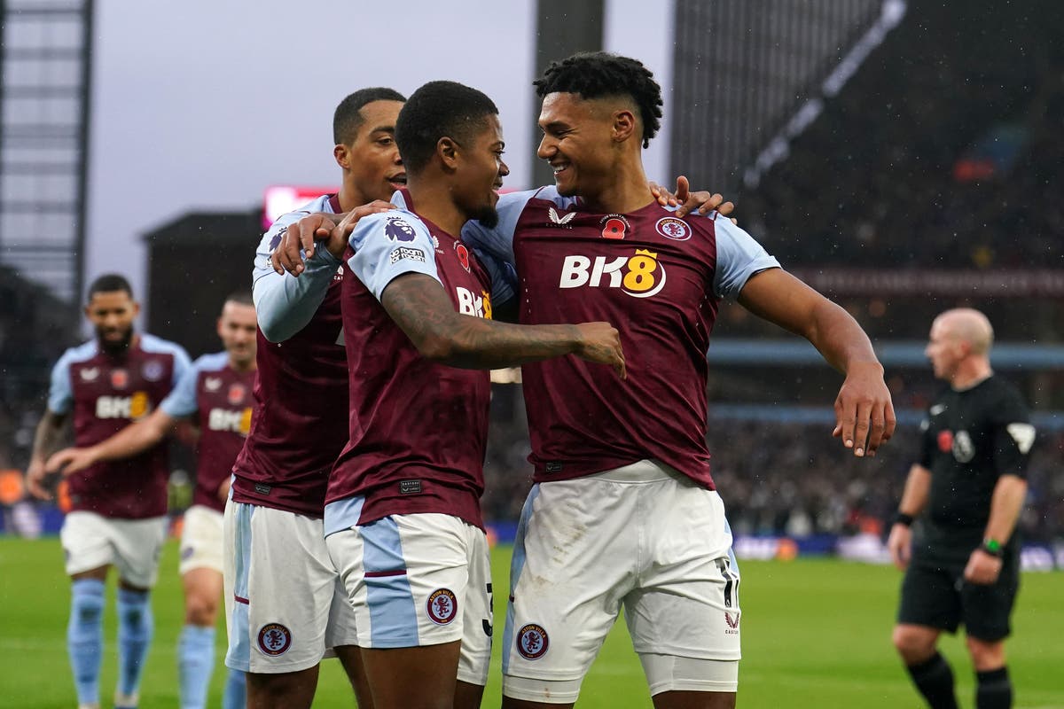 Aston Villa equal club-record home winning run by sweeping aside Fulham ...