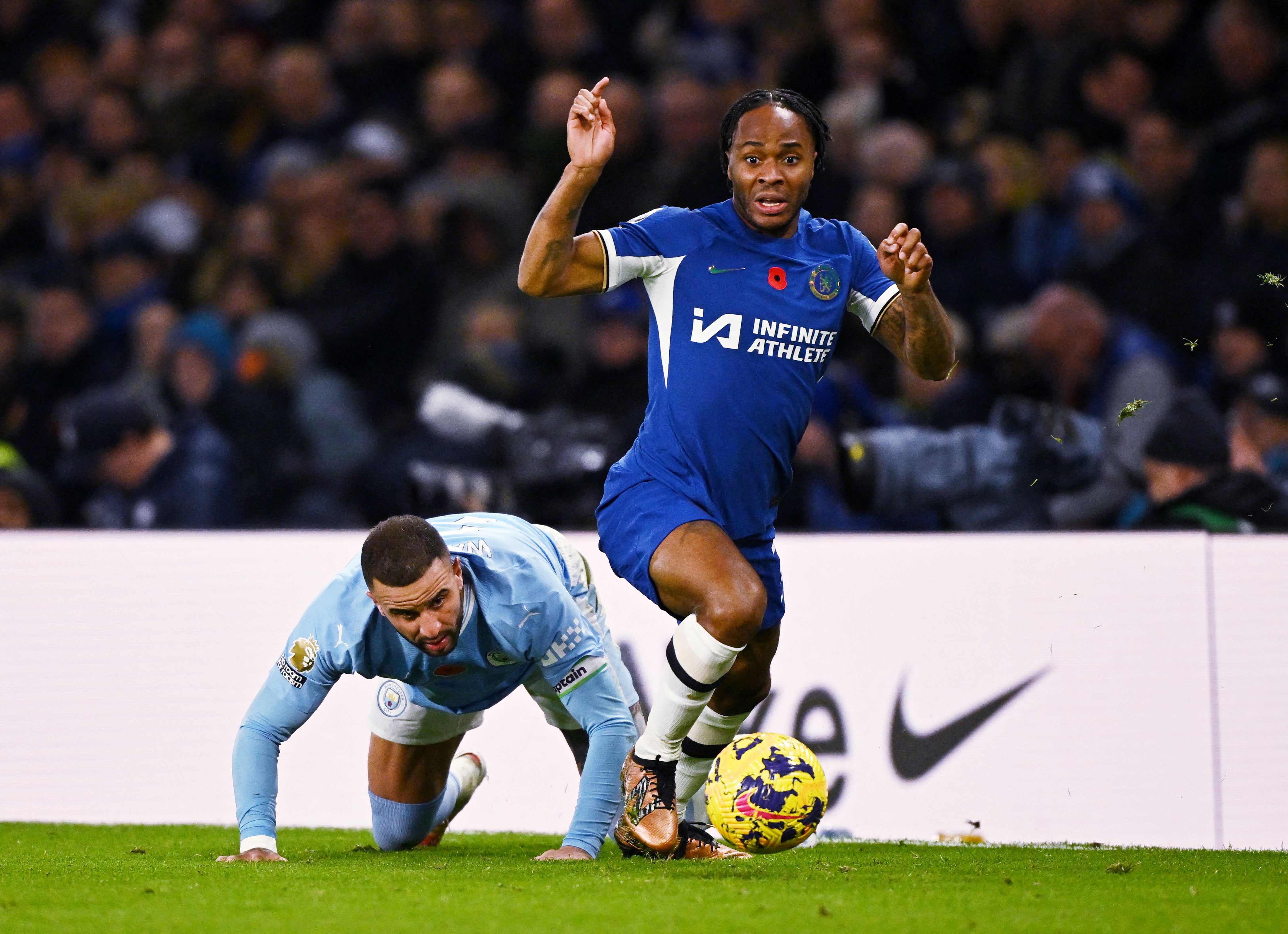 <p>Raheem Sterling sent Gareth Southgate another message with his performance against City  </p>