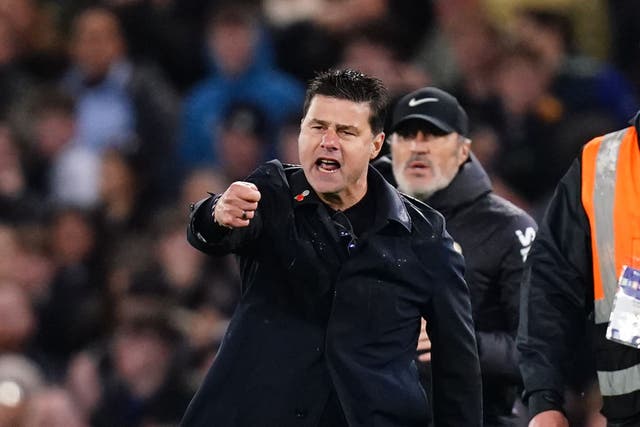 Mauricio Pochettino said Chelsea will take belief from their battling 4-4 draw with Manchester City (John Walton/PA)