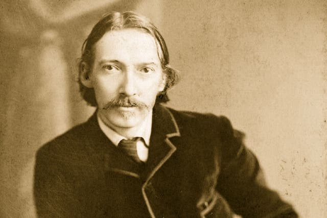 <p>Scottish writer, novelist and traveller, Robert Louis Stevenson (1850 -1894)</p>