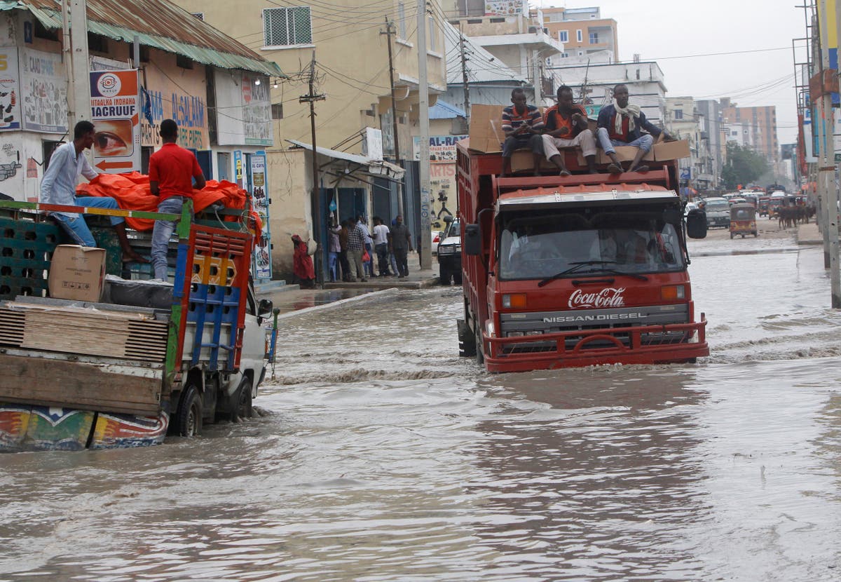 Floods kill at least 31 in Somalia. UN warns of a flood event likely to happen once in 100 years