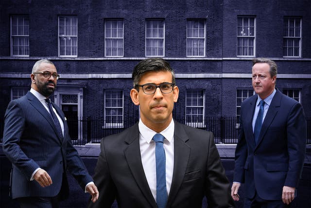 <p>Cameron and Cleverly may provide Sunak with the loyalty he needs in the run up to a difficult election   </p>