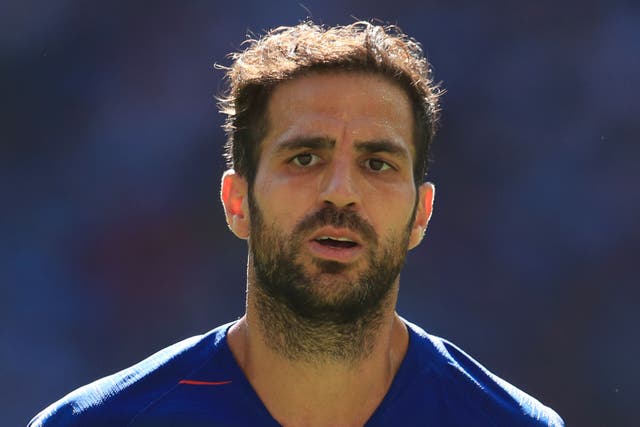 Cesc Fabregas is now coaching after ending his playing career in the summer (Mike Egerton/PA)