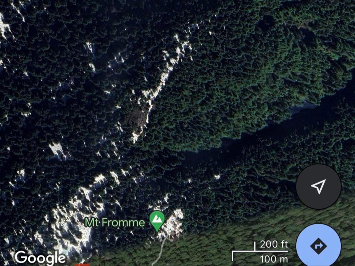 Hiker lucky to be alive after following non-existent trail on Google Maps