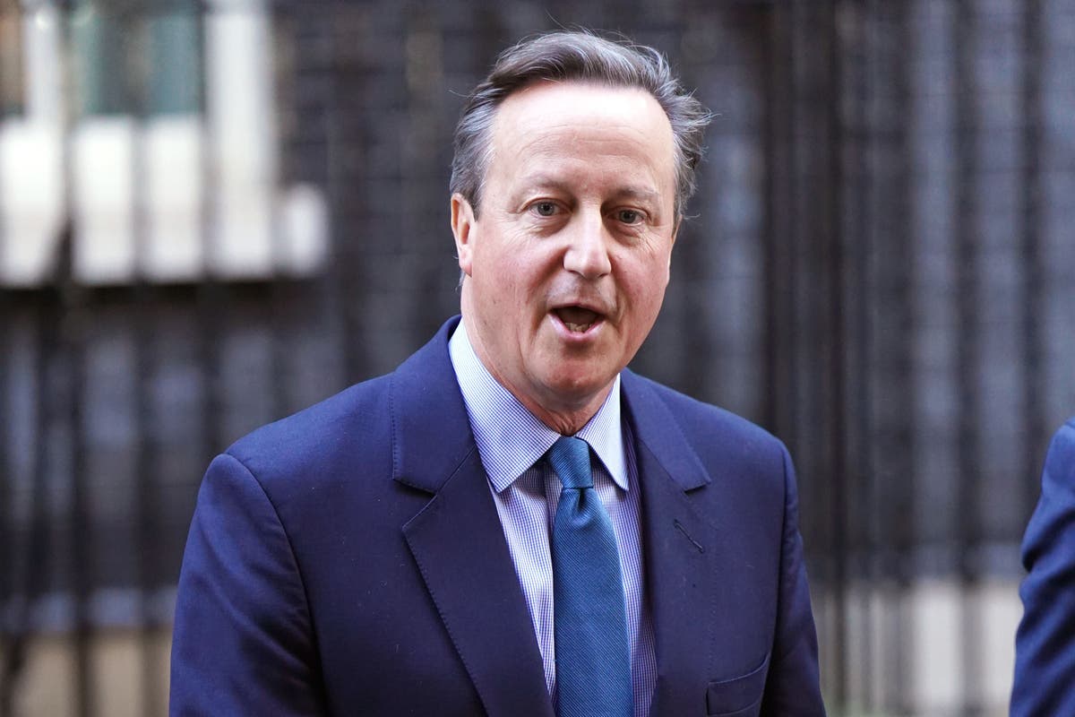David Cameron makes dramatic return to Government after Suella ...