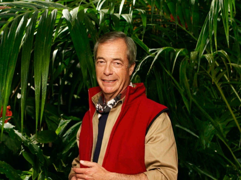 Nigel Farage will appear on the new series of ‘I’m a Celebrity’