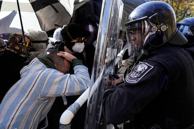 Police Training Center Protest