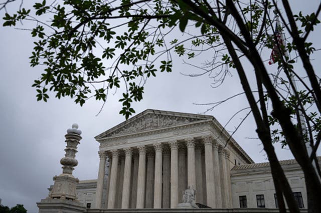 <p>A view of the U.S. Supreme Court on June 22, 2023 in Washington, DC.</p>