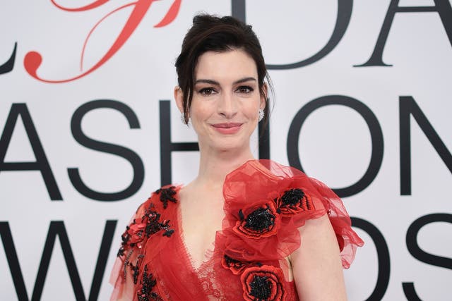 <p>Anne Hathaway attends the 2023 CFDA Fashion Awards at American Museum of Natural History on 6 November 2023 in New York City.</p>