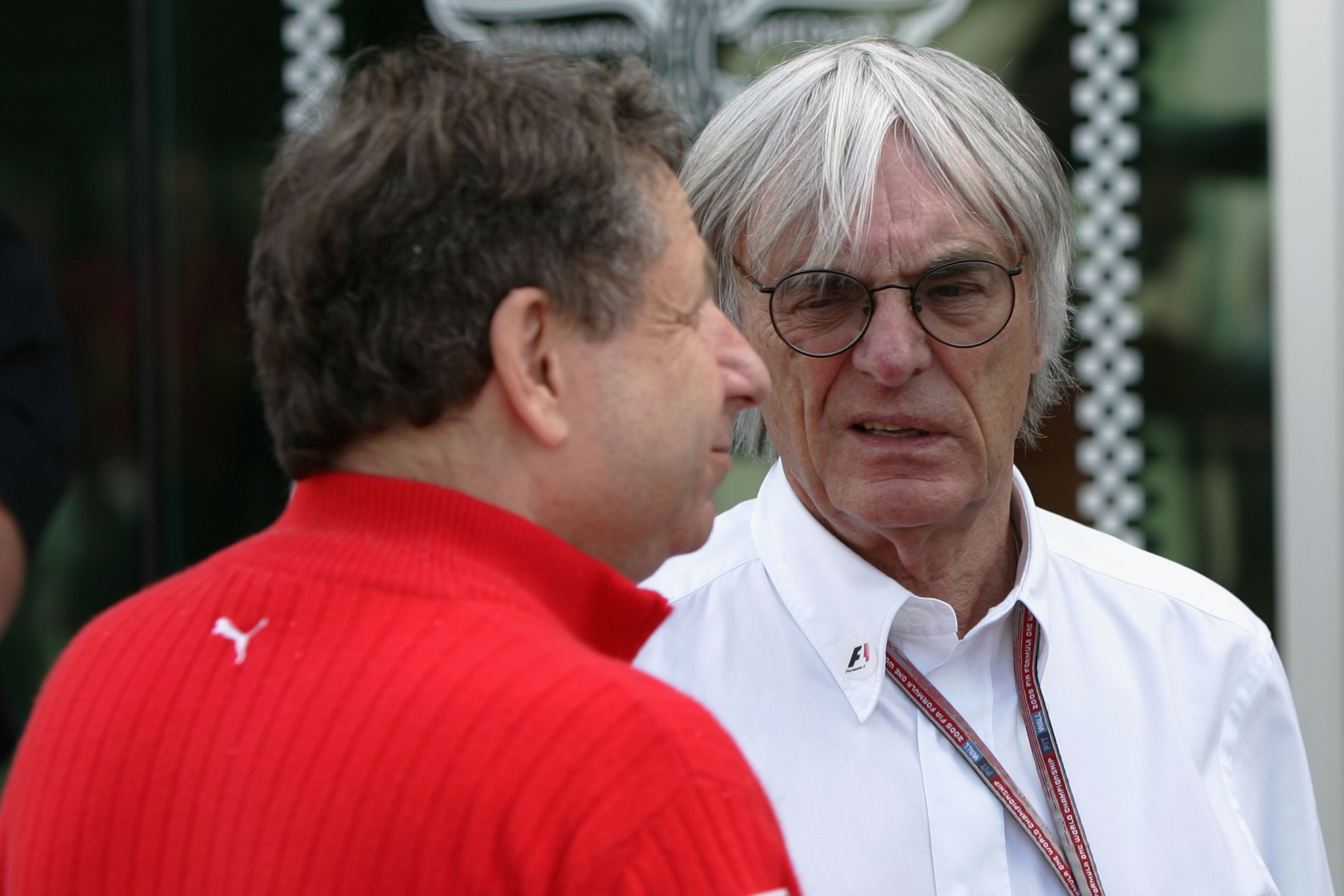 It was a low moment for F1 and the sport’s supremo Bernie Ecclestone (right)