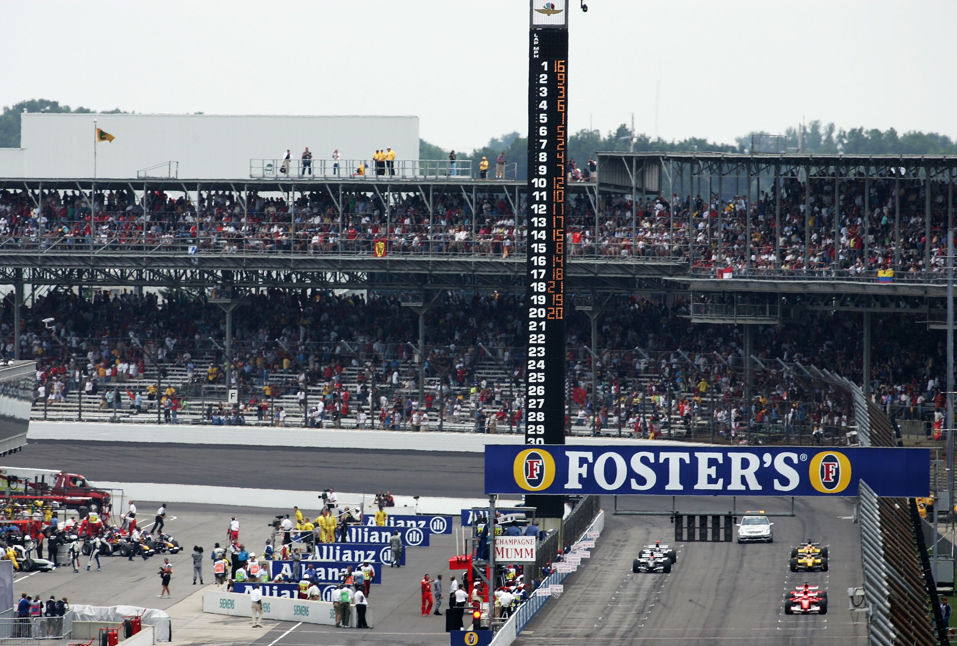 The 2005 United States Grand Prix turned into a farce when only six cars took to the start line