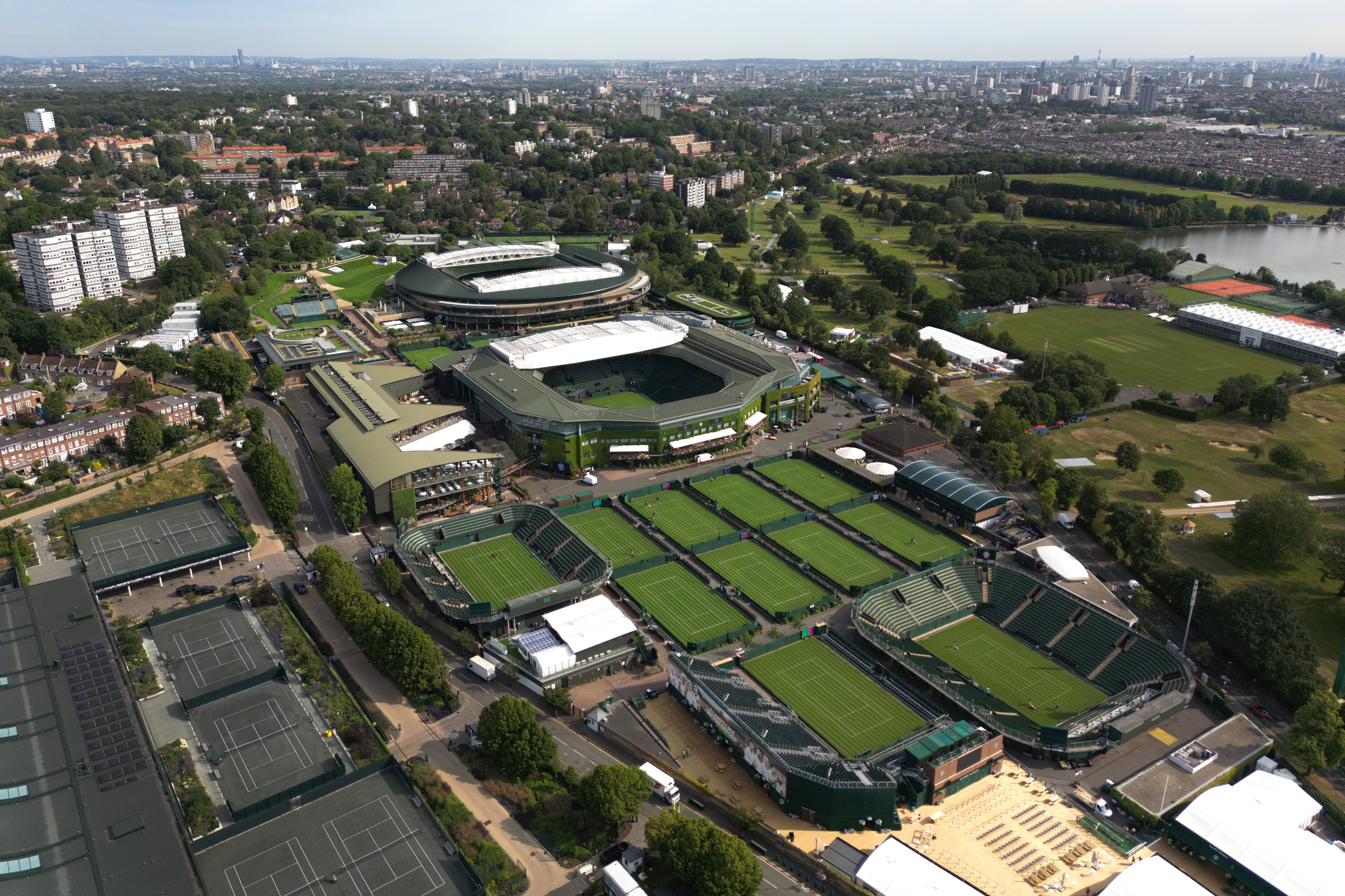 A possible expansion of the Wimbledon site has suffered a blow