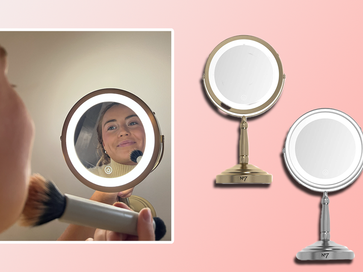 Boots star gift No7 cordless illuminated mirror review The